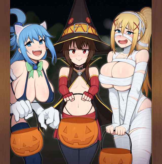 AfroBull Halloweepoll winner Megumi KonSubarashii Sekai ni Syukufuku o